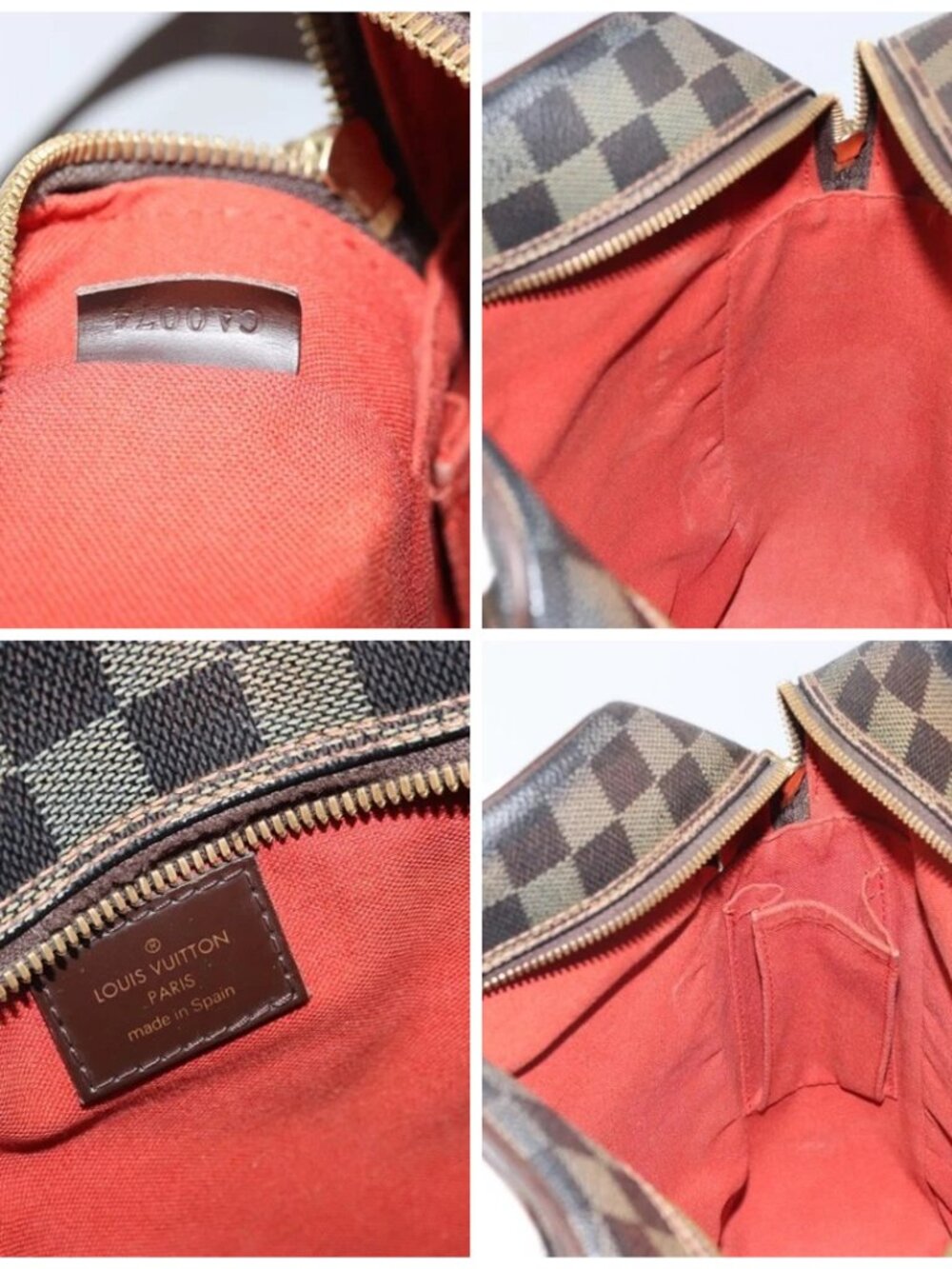 LOUIS VUITTON Damier Ebene Olaf GM Shoulder Bag N41440 LV Auth bs32996 - Picture 15 of 16